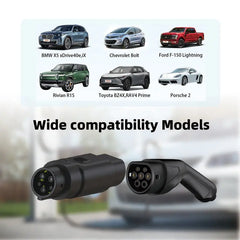 Type 2 à J1772 EV chargeur adaptateur 16A/32A connecteur de charge de véhicule électrique