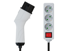 Adaptateur Véhicule à Charger (V2L) pour MG et BYD, adaptateur de décharge de véhicule électrique 16A Type 2 vers prise Schuko avec câble de 5 mètres