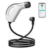Chargeur portable pour VE Type 2, câble de charge 3,5 kW 16 A, prise CEE, contrôle intelligent par appli, courant réglable, étanche, câble 5 m/10 m – compatible avec tous les modèles EV Y/3/S/X, ID.4, ID.5, i4