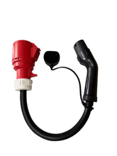Type 2 fiche CEE16A prise, adaptateur pour chargeur 11KW EV pour puiser l'énergie de la station de charge