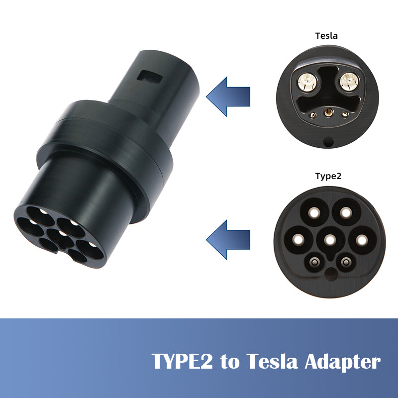 Type 2 vers TESA EV chargeur adaptateur 16A/32A connecteur de charge de véhicule électrique