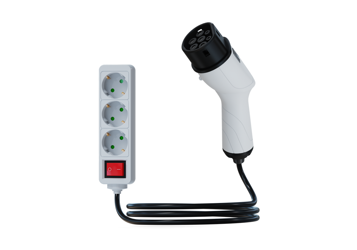 Adaptateur Véhicule à Charger (V2L) pour MG et BYD, adaptateur de décharge de véhicule électrique 16A Type 2 vers prise Schuko avec câble de 5 mètres